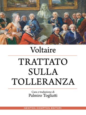 cover image of Trattato sulla tolleranza